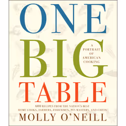 ISBN One Big Table, Anglais, Couverture rigide, 864 pages