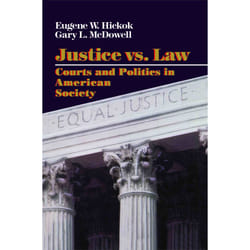 ISBN Justice vs. Law Livre de poche