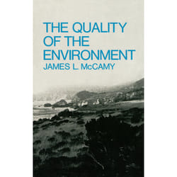 ISBN The Quality of the Environment Livre de poche