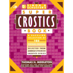ISBN Simon & Schuster Super Crostics Book #6 Livre de poche