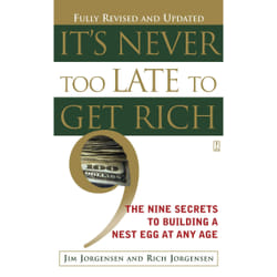 ISBN It's Never Too Late to Get Rich Livre de poche