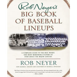 ISBN Rob Neyer's Big Book of Baseball Lineups Livre de poche