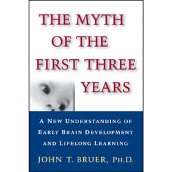 ISBN The Myth of the First Three Years Livre de poche