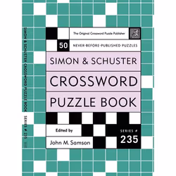 ISBN Simon and Schuster Crossword Puzzle Book #235, Anglais, Livre de poche, 64 pages