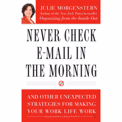 ISBN Never Check E-Mail In the Morning, Anglais, Livre de poche, 272 pages