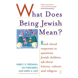 ISBN What Does Being Jewish Mean? Livre de poche