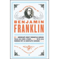 ISBN The Autobiography of Benjamin Franklin Livre de poche
