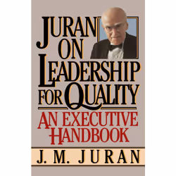 ISBN Juran on Leadership For Quality, Anglais, Livre de poche, 384 pages