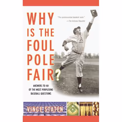 ISBN Why Is The Foul Pole Fair?, Anglais, Livre de poche, 304 pages