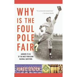 ISBN Why Is The Foul Pole Fair? Livre de poche