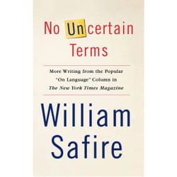 ISBN No Uncertain Terms Livre de poche