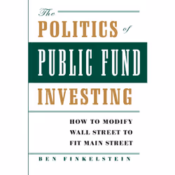 ISBN The Politics of Public Fund Investing, Anglais, Couverture rigide, 208 pages