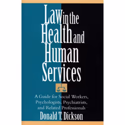 ISBN Law in the Health and Human Services, Anglais, Livre de poche, 656 pages