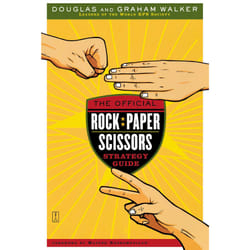 ISBN The Official Rock Paper Scissors Strategy Guide Livre de poche