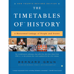 ISBN The Timetables of History, Anglais, Livre de poche, 848 pages