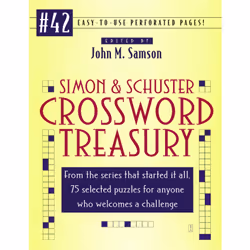 ISBN Simon and Schuster Crossword Treasury # 42, Anglais, Livre de poche, 96 pages