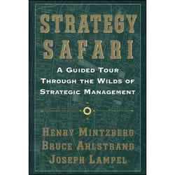 ISBN Strategy Safari Livre de poche