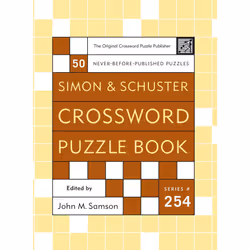 ISBN Simon and Schuster Crossword Puzzle Book #254, Anglais, Livre de poche, 64 pages