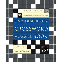 ISBN Simon and Schuster Crossword Puzzle Book #257 Livre de poche