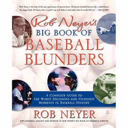ISBN Rob Neyer's Big Book of Baseball Blunders, Anglais, Livre de poche, 304 pages