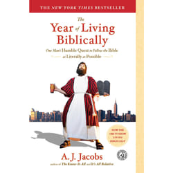 ISBN The Year of Living Biblically Livre de poche