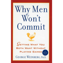 ISBN Why Men Won't Commit Livre de poche