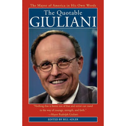 ISBN The Quotable Giuliani Livre de poche