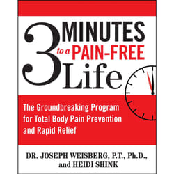 ISBN 3 Minutes to a Pain-Free Life Livre de poche