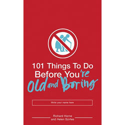Allen & Unwin 101 Things to Do Before You're Old and Boring livre fiction litéraire Anglais 224 pages