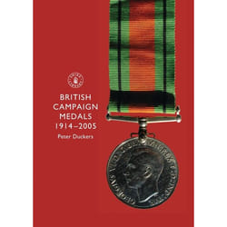 ISBN British Campaign Medals 1914-2005