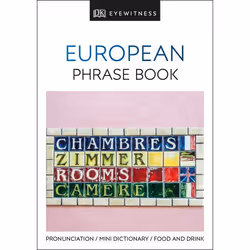 ISBN European Phrase Book, référence & langage, Anglais, Livre broché, 400 pages