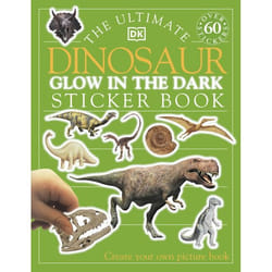 ISBN The Ultimate Dinosaur Glow in the Dark Sticker Book livre Education Anglais