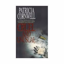 ISBN CRUEL AND UNUSUAL, thriller, Anglais