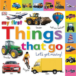 ISBN Tabbed Board Books: My First Things That Go Couverture rigide