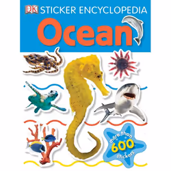 ISBN Sticker Encyclopedia: Ocean, Anglais, Livre broché, 96 pages