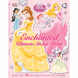 ISBN Ultimate Sticker Book: Disney Princess: Enchanted, Anglais, Livre broché, 16 pages