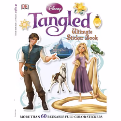 ISBN Ultimate Sticker Book: Tangled, Anglais, Livre broché, 16 pages