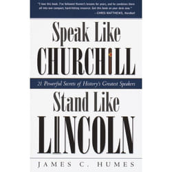 ISBN Speak Like Churchill, Stand Like Lincoln livre