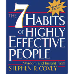 ISBN The 7 Habits of Highly Effective People (Miniature Editions) livre Business & finance Anglais Couverture rigide