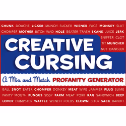 ISBN Creative Cursing, Humoristique, Anglais, Couverture rigide, 128 pages