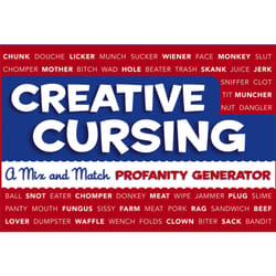 ISBN Creative Cursing livre Humoristique Anglais Couverture rigide