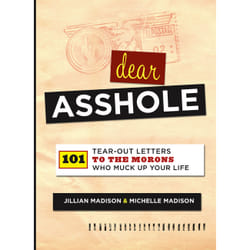 ISBN Dear Asshole livre Humoristique Anglais
