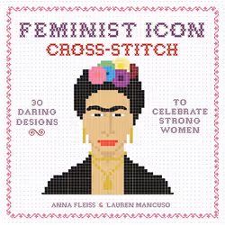 Hachette UK Feminist Icon Cross-Stitch, Anglais, Couverture rigide, 112 pages