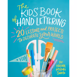 ISBN The Kids' Book of Hand Lettering, Pour enfants, Anglais, Livre broché, 192 pages