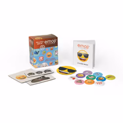 Hachette UK The Little Box of emoji, Anglais, 16 pages