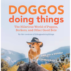 ISBN Doggos Doing Things, Humoristique, Anglais, Couverture rigide, 144 pages