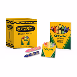 ISBN Crayola Enamel Pin Set, Anglais, Livre broché, 48 pages