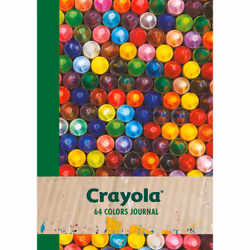 ISBN Crayola 64 Colors Journal, Anglais, 136 pages