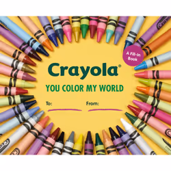 ISBN Crayola: You Color My World, Anglais, Couverture rigide, 96 pages