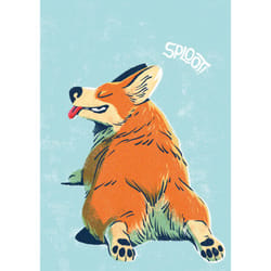 ISBN Corgi Butts Journal livre Humoristique Anglais